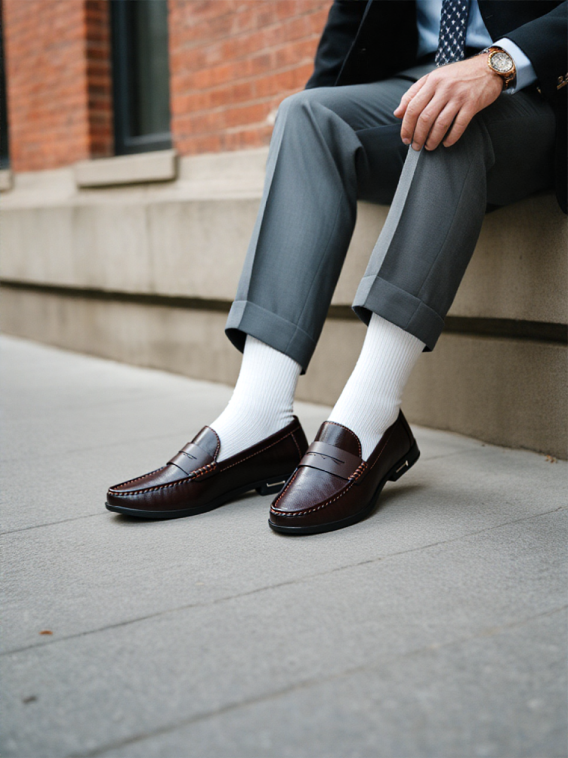Chaussures en Cuir Véritable pour Hommes – Conçues pour le Confort et la Durabilité
