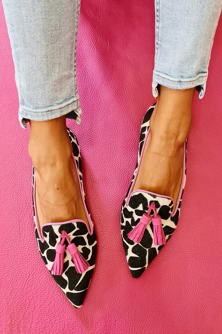 Fringed Pointed Moccasins
