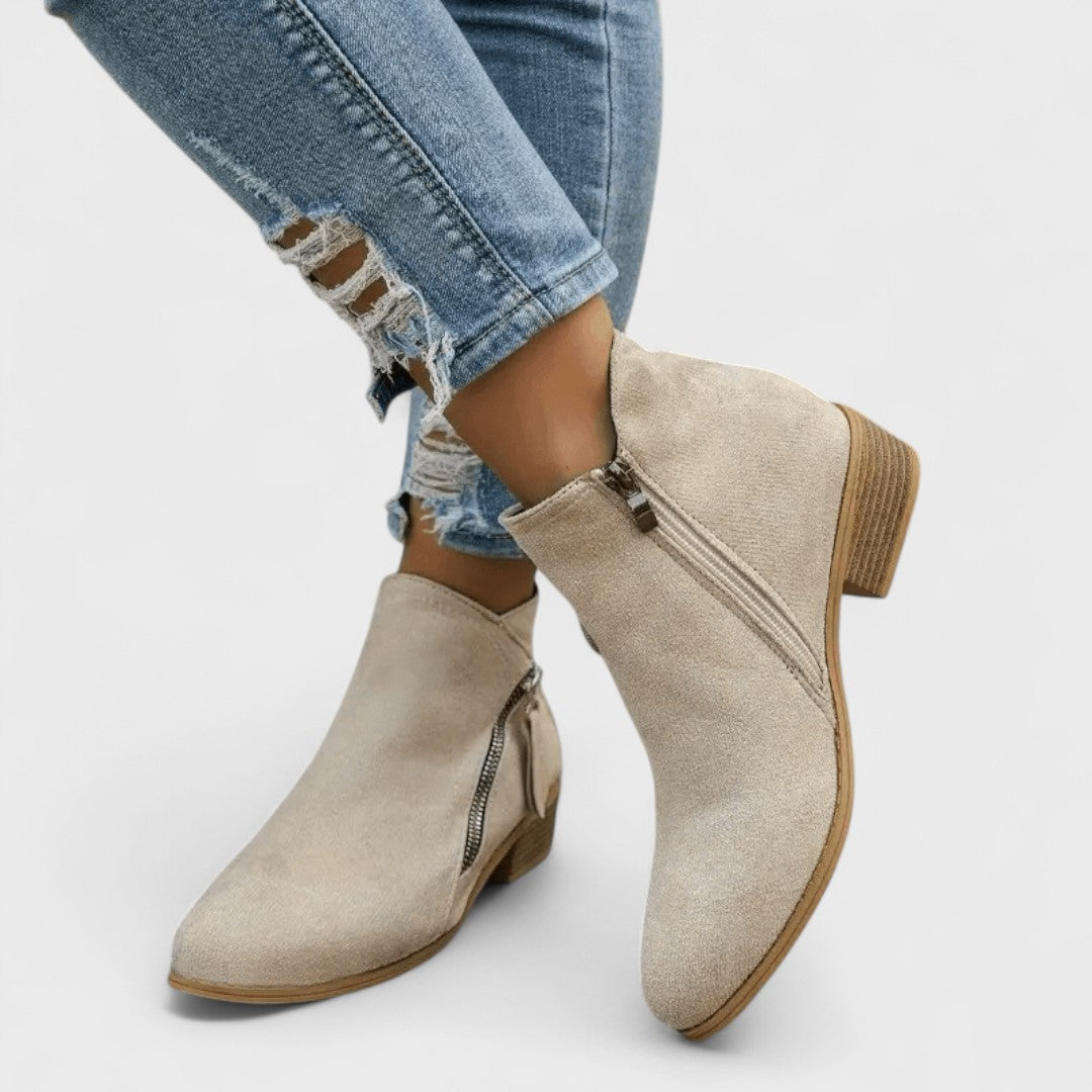 Fiora - Bottes classiques vintage orthopédiques