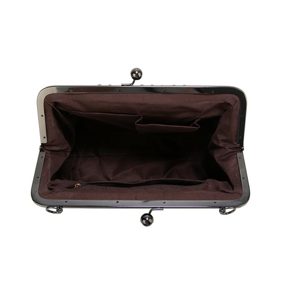 Sac à main vintage à fermeture à baisers