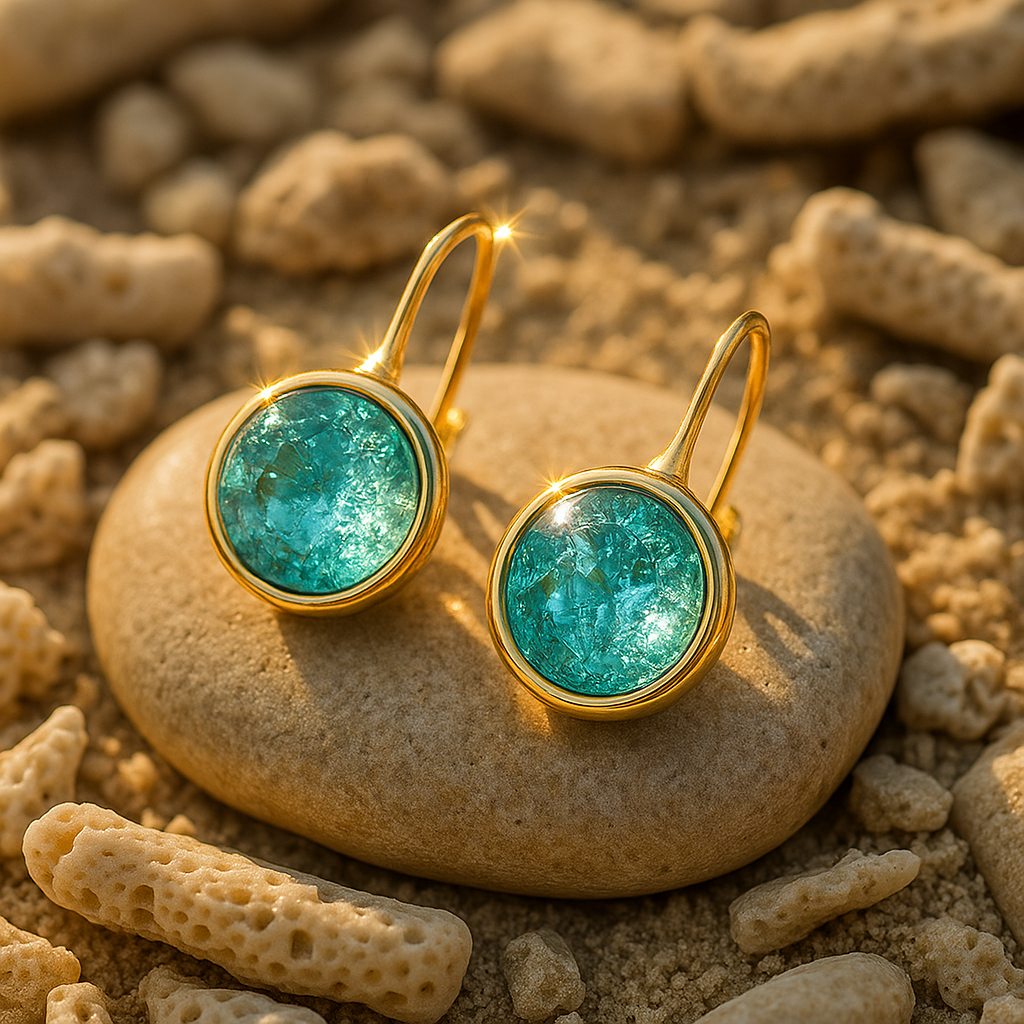 Nerida | Boucles d'oreilles Gouttes d'Océan
