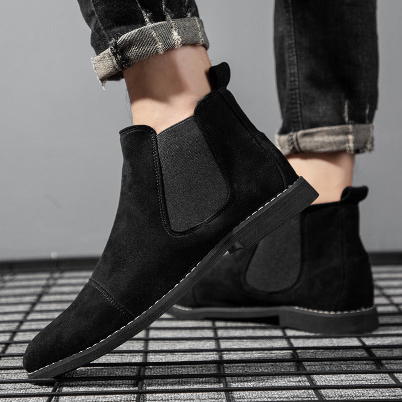 Bottines Chelsea en Suède Marlow