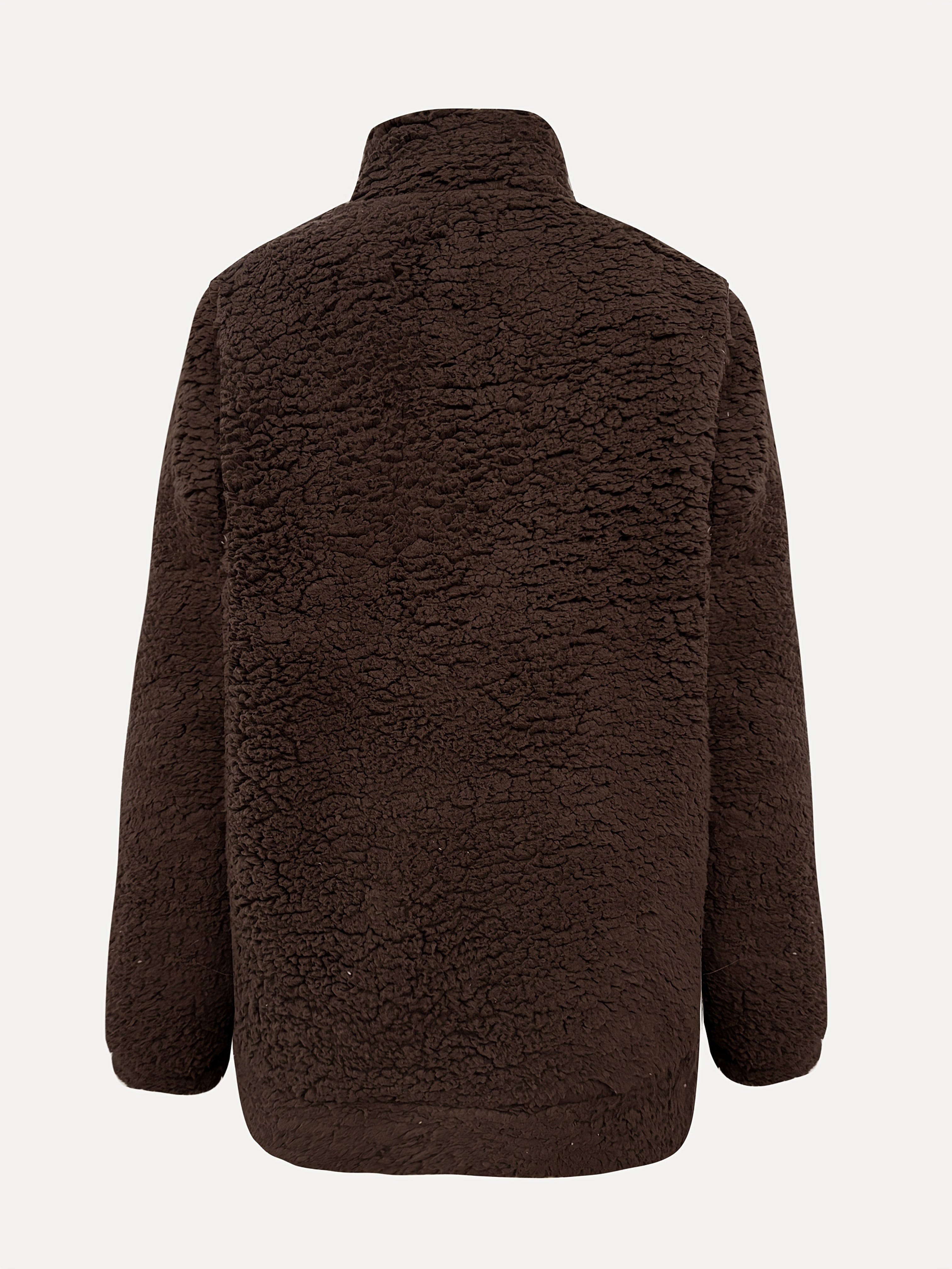 NOREEN | Pull Teddy avec Fermeture Éclair
