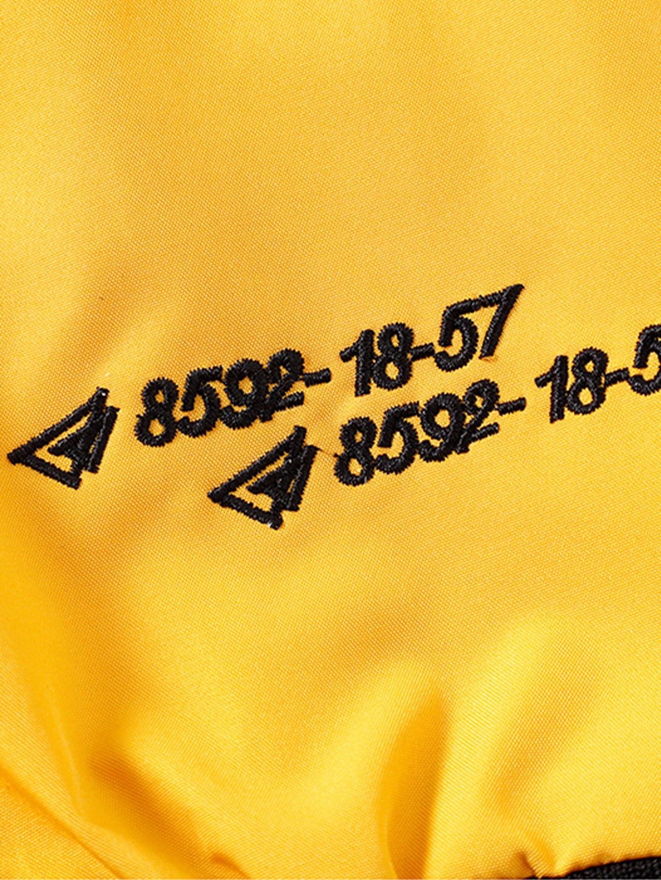 Veste de Baseball à Broderie Contrastée Coupe Relaxed