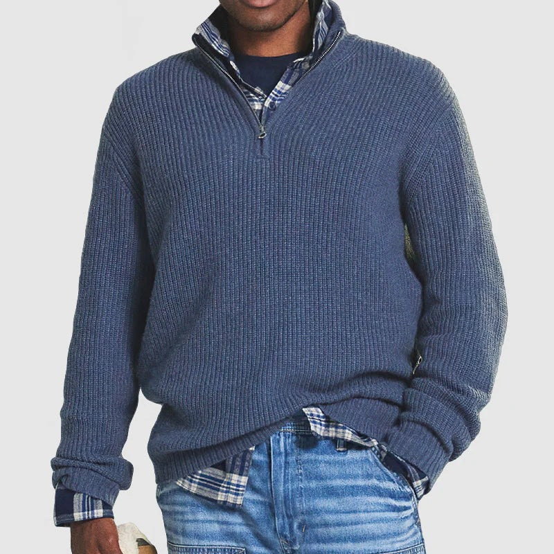 Pull Tricoté Exquis Premium pour Hommes