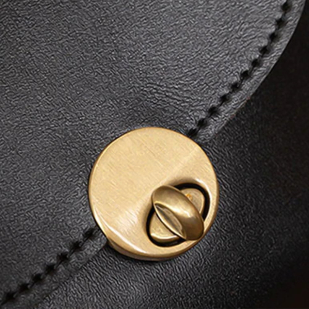 Sac Vintage à Fermeture à Clip - Essentiel Rétro Chic