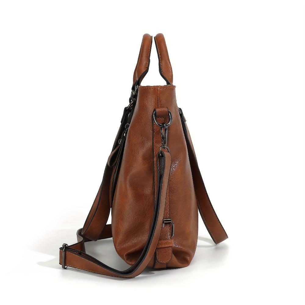L'Élégance Classique de Charlotte | Sac Cabas Vintage