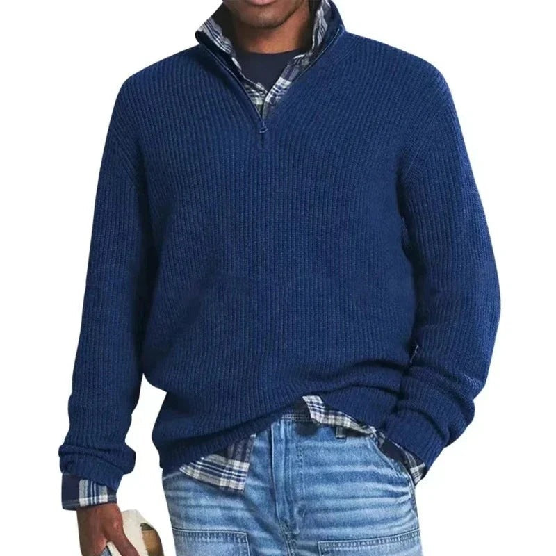 Pull Tricoté Exquis Premium pour Hommes