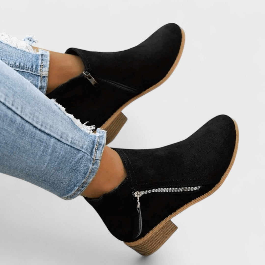 Fiora - Bottes classiques vintage orthopédiques
