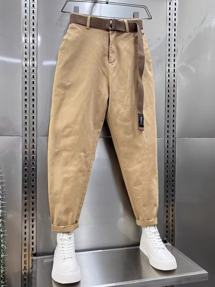 Laurent™ | Pantalons Capri avec Ceinture