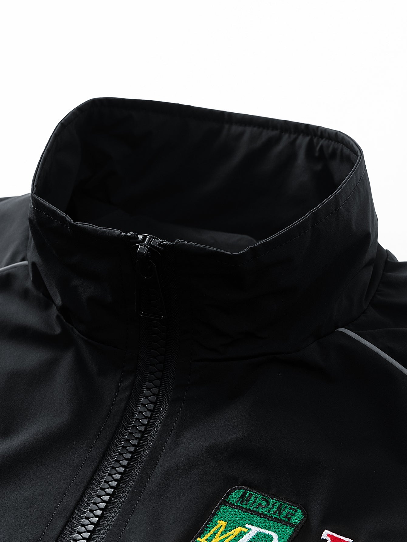 Veste de Course Brodée Coupe Décontractée