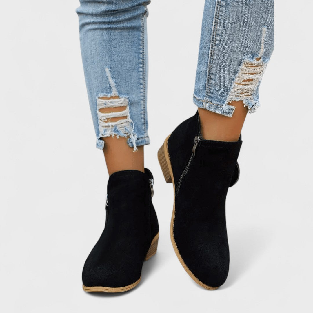 Fiora - Bottes classiques vintage orthopédiques