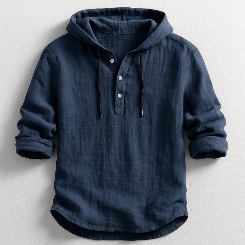 Chemise de luxe avec capuche
