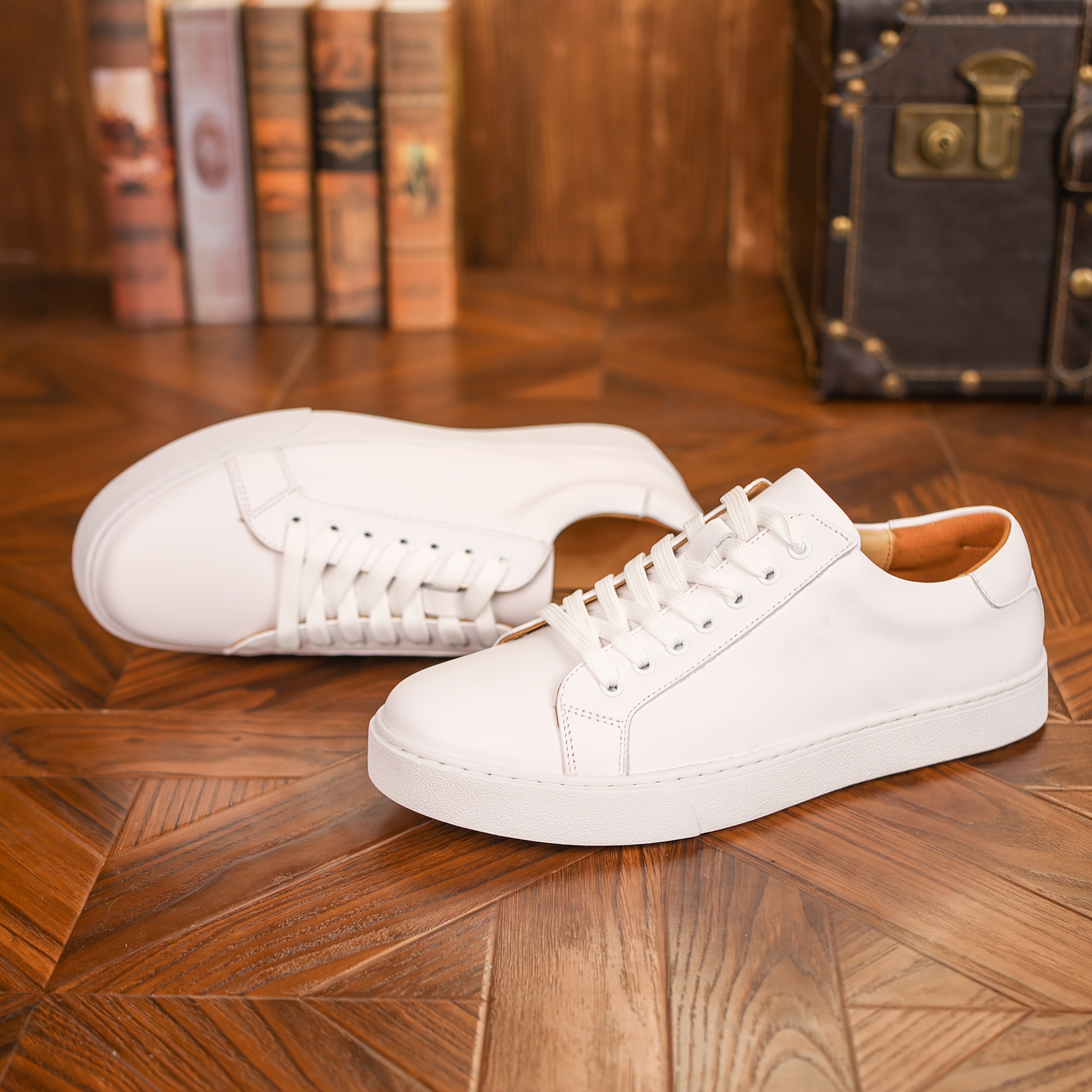 Chaussures Basses en Cuir pour Hommes