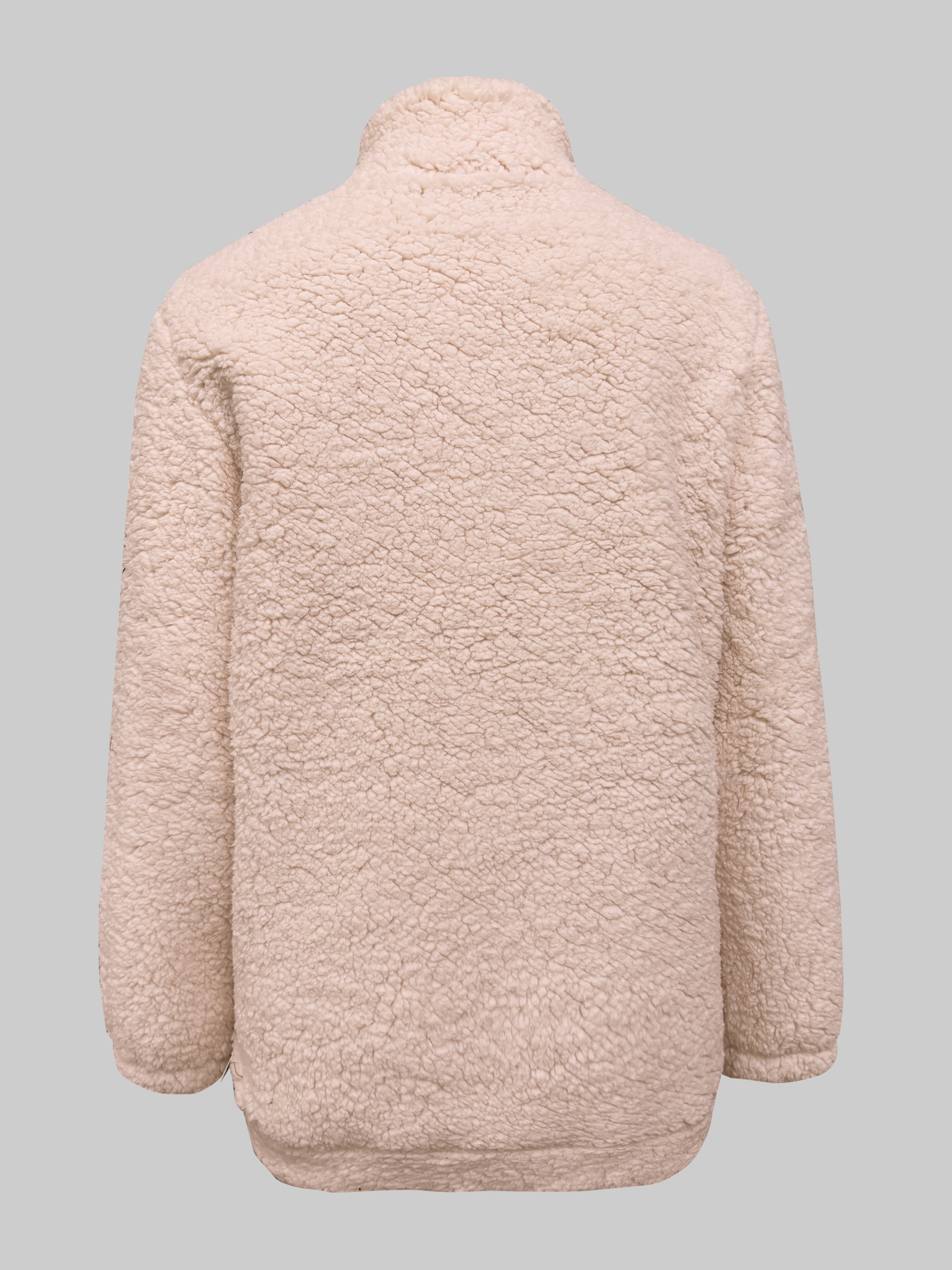 NOREEN | Pull Teddy avec Fermeture Éclair