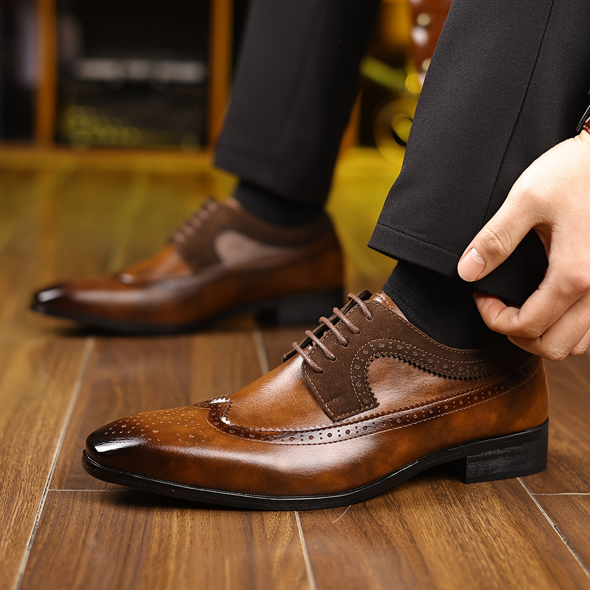 Luciano | Chaussures Élégantes en Cuir Italien