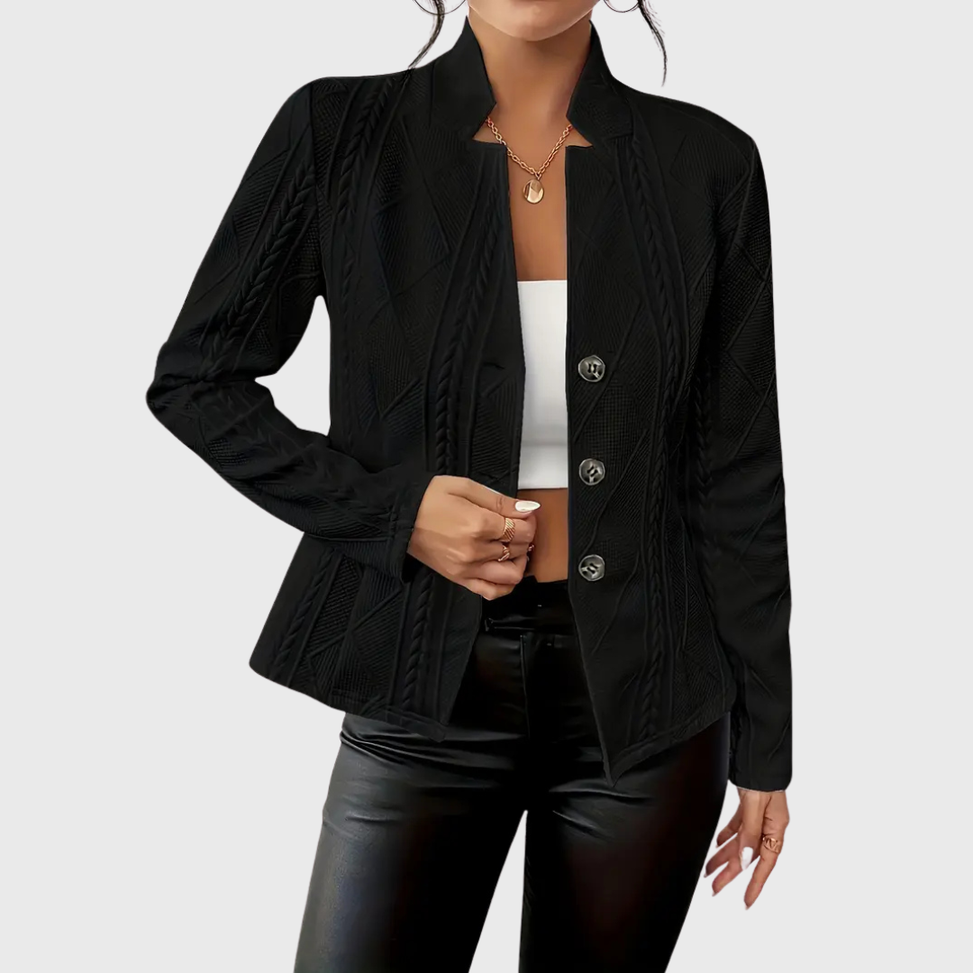 CASSY | Veste Avec Détails Élégants