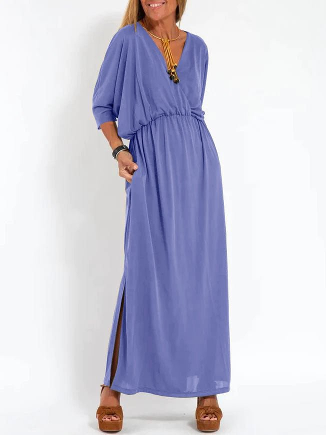 Maxi Black Relaxed Dress