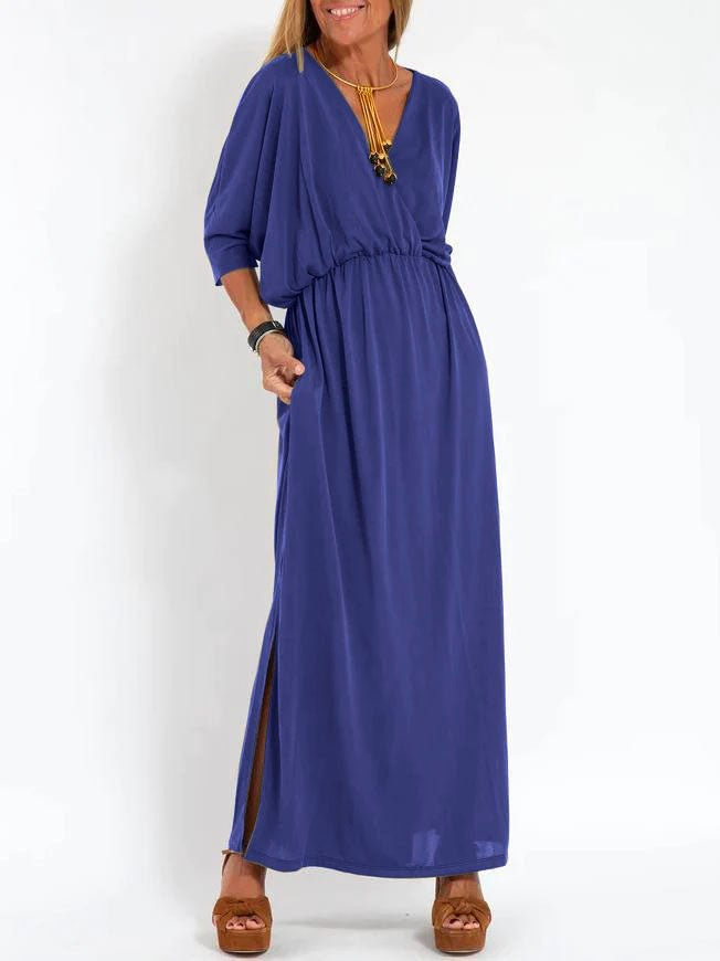 Maxi Black Relaxed Dress