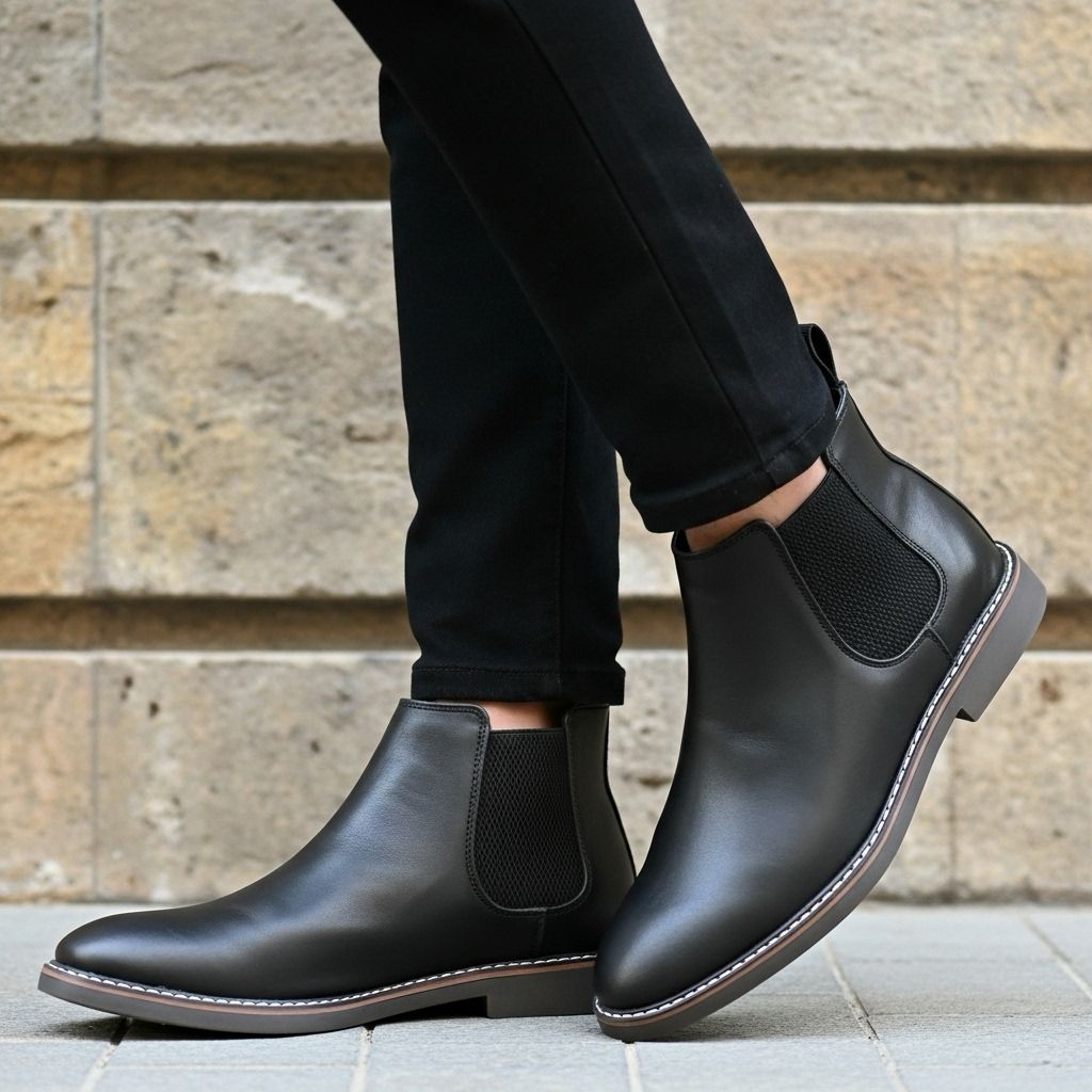 Charles | Bottines avec Fermeture Élastique