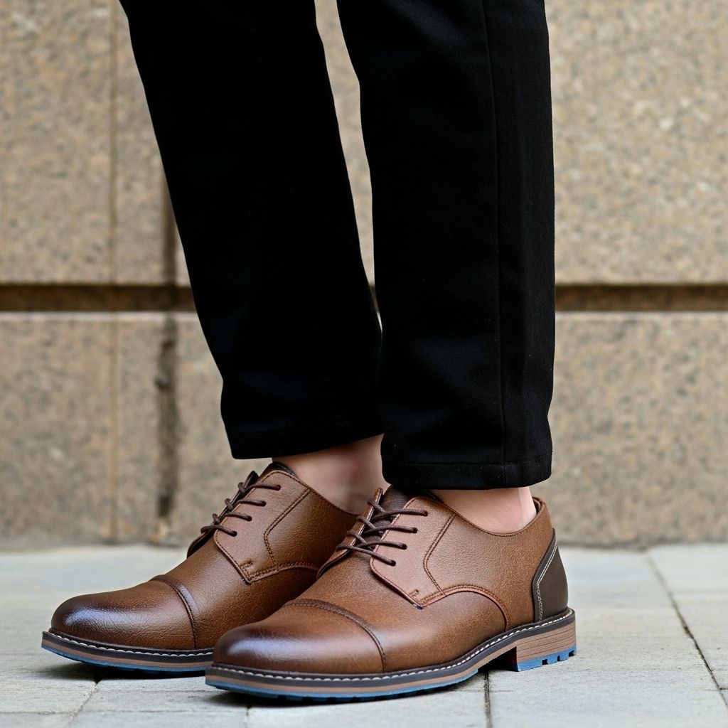Nicholas | Chaussures Derby à Lacets Rétro Britanniques