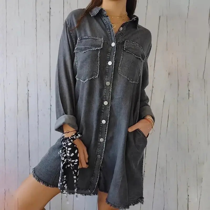MARIE | Veste en Jean Décontractée