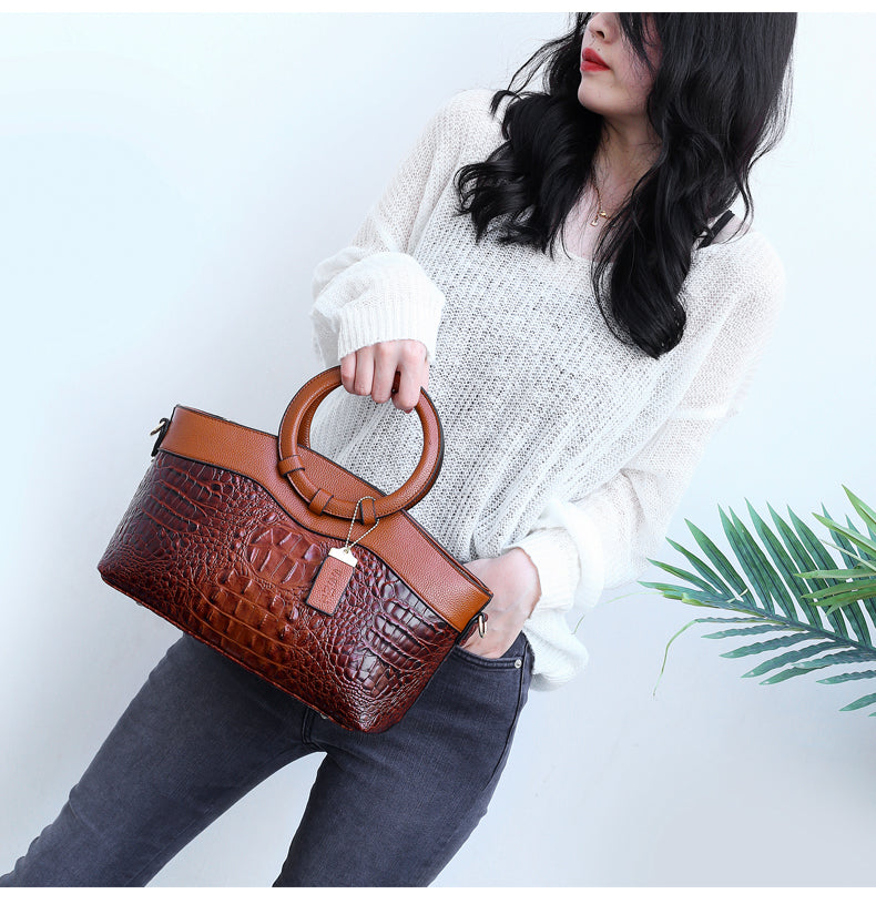 Sac à Main Crocodile Style