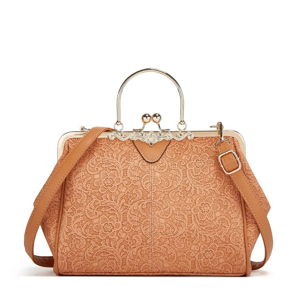 Sac à main vintage à fermeture à baisers