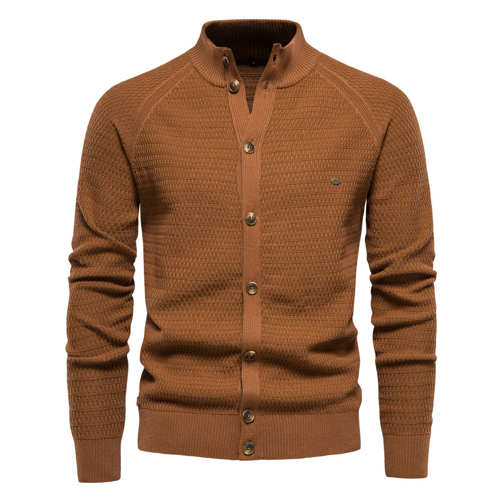 Pull en Maille à Boutons pour Hommes
