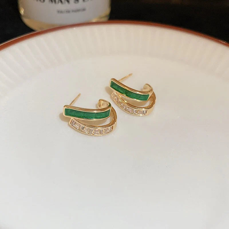 Boucles d'oreilles Chloé Feuillage