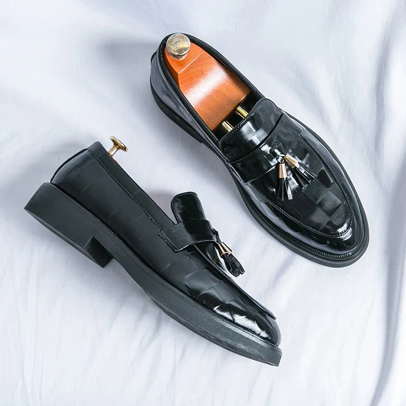 Mocassins en cuir véritable Lorenzo