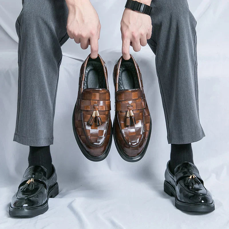 Mocassins en cuir véritable Lorenzo