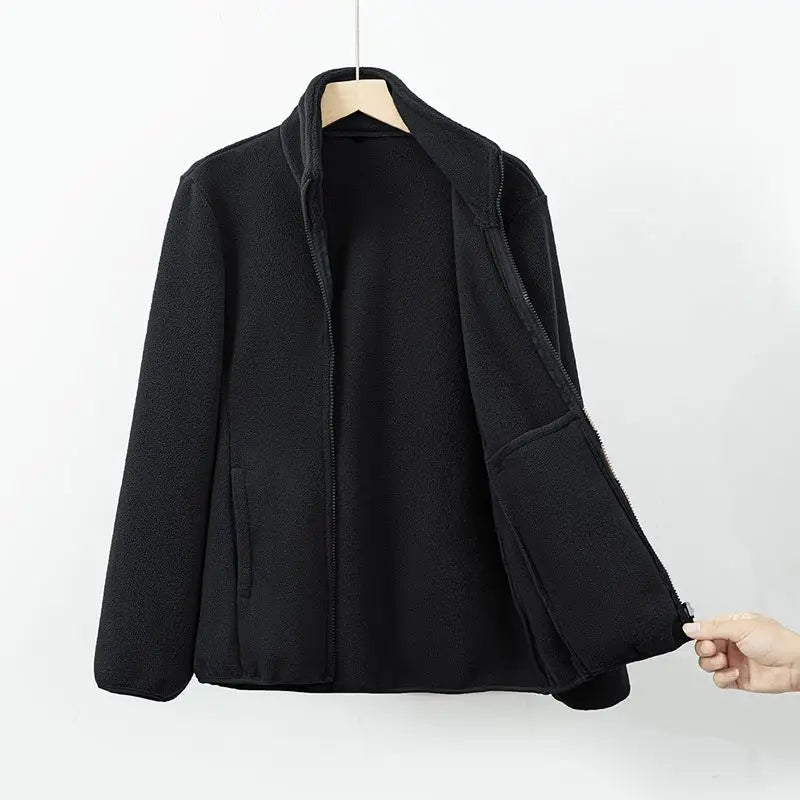 Isabelle – Veste zippée en polaire classique
