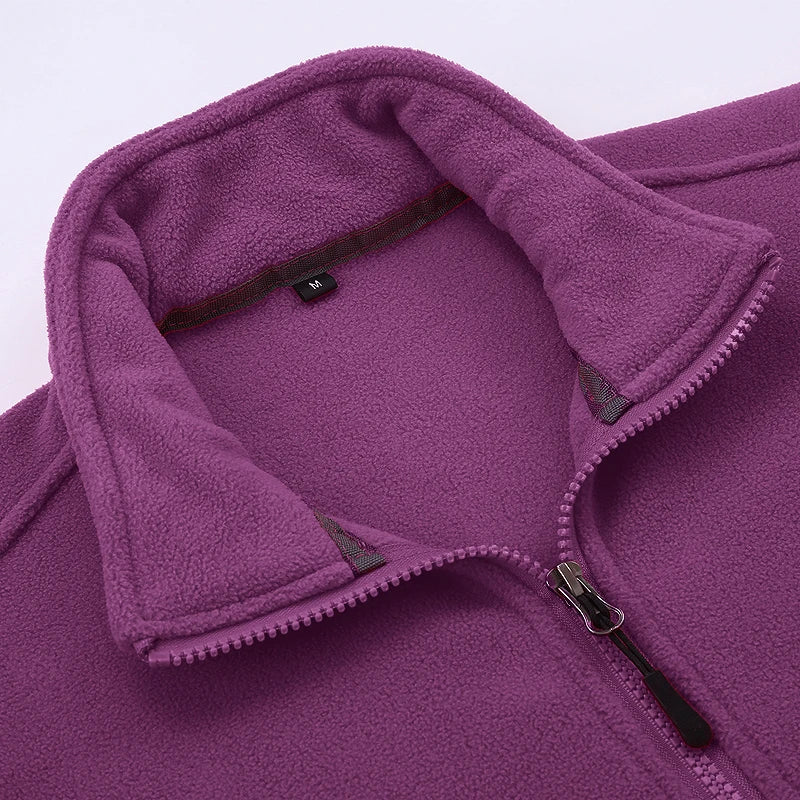Amélie – Veste en Polaire Vibrante