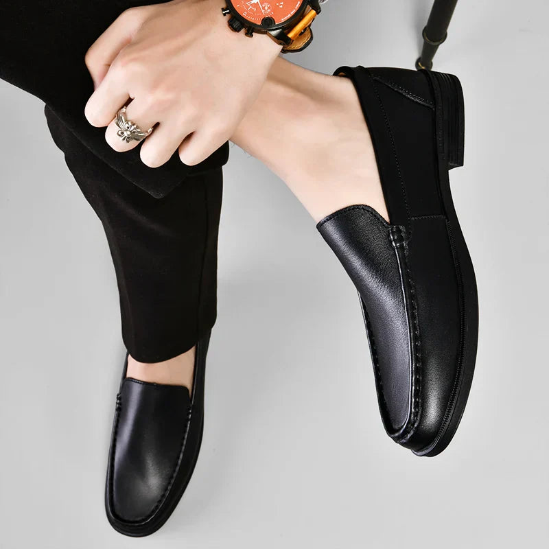 Mocassins en Cuir Véritable Verona