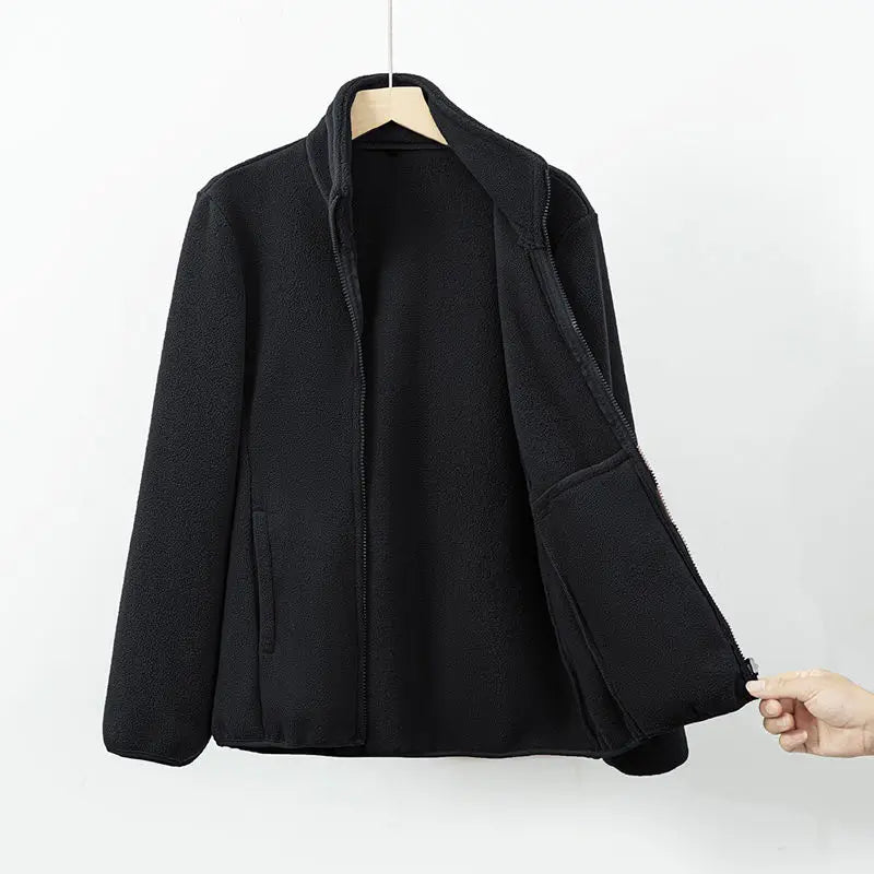 Isabelle – Veste zippée en polaire classique
