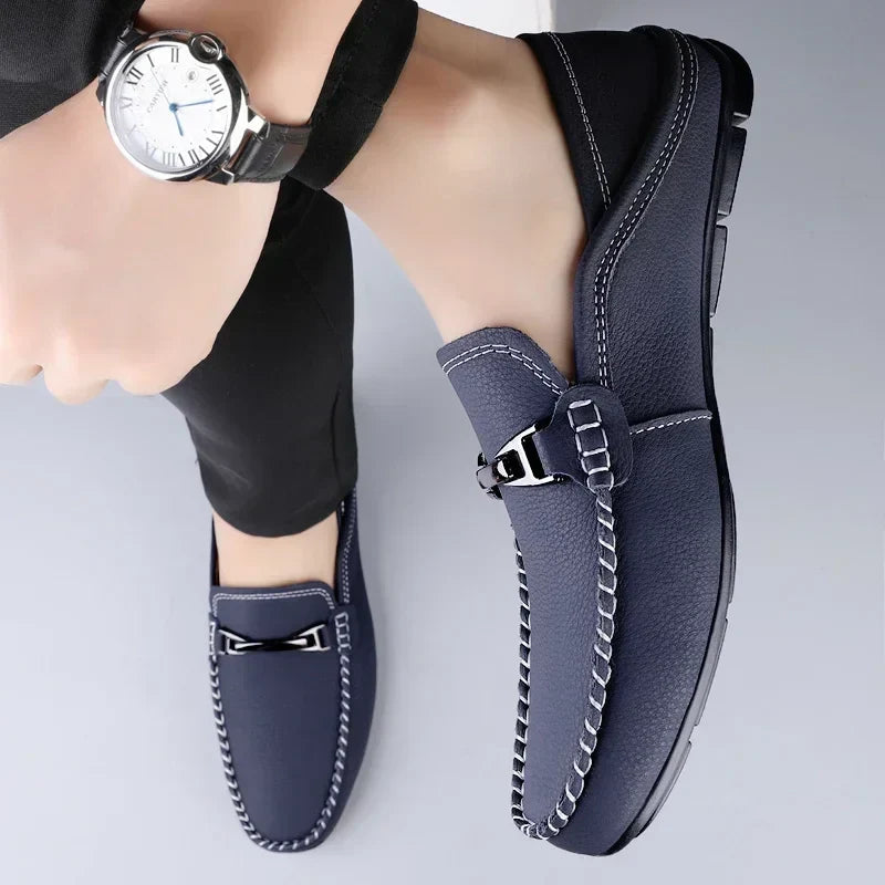 Mocassins en cuir véritable Menver