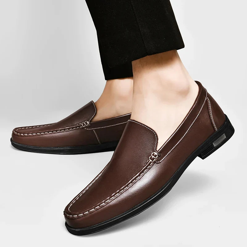 Mocassins en Cuir Véritable Verona
