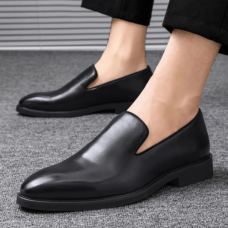 Mocassins en Cuir Véritable Noctis