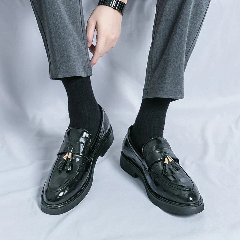 Mocassins en cuir véritable Lorenzo