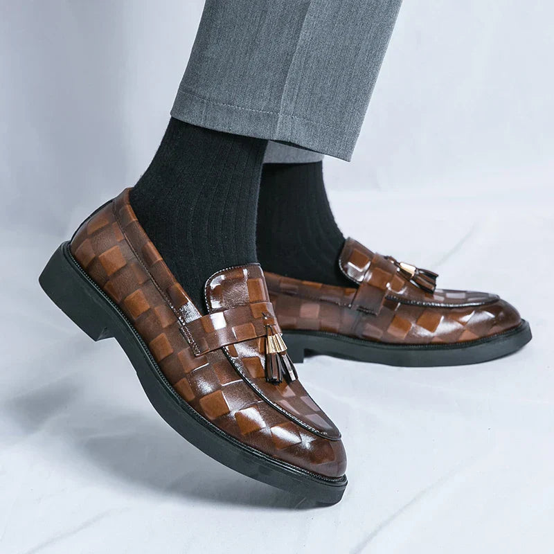 Mocassins en cuir véritable Lorenzo