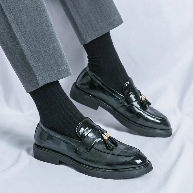 Mocassins en cuir véritable Lorenzo