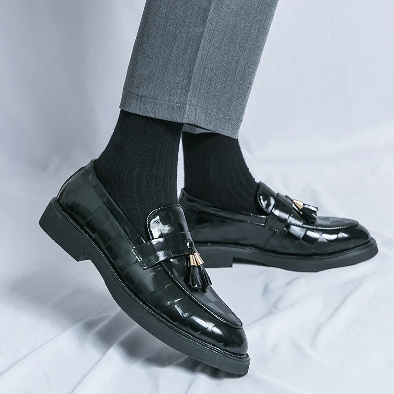 Mocassins en cuir véritable Lorenzo
