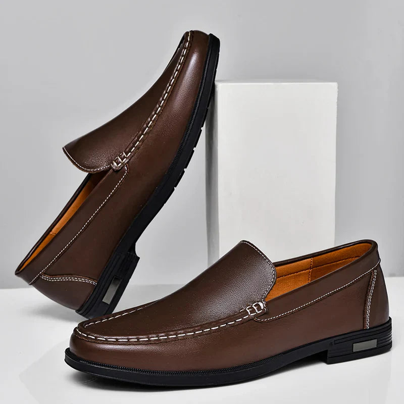 Mocassins en Cuir Véritable Verona