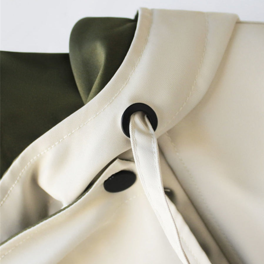 VESTE MULTICOUCHE AVEC DÉTAILS CONTRASTANTS