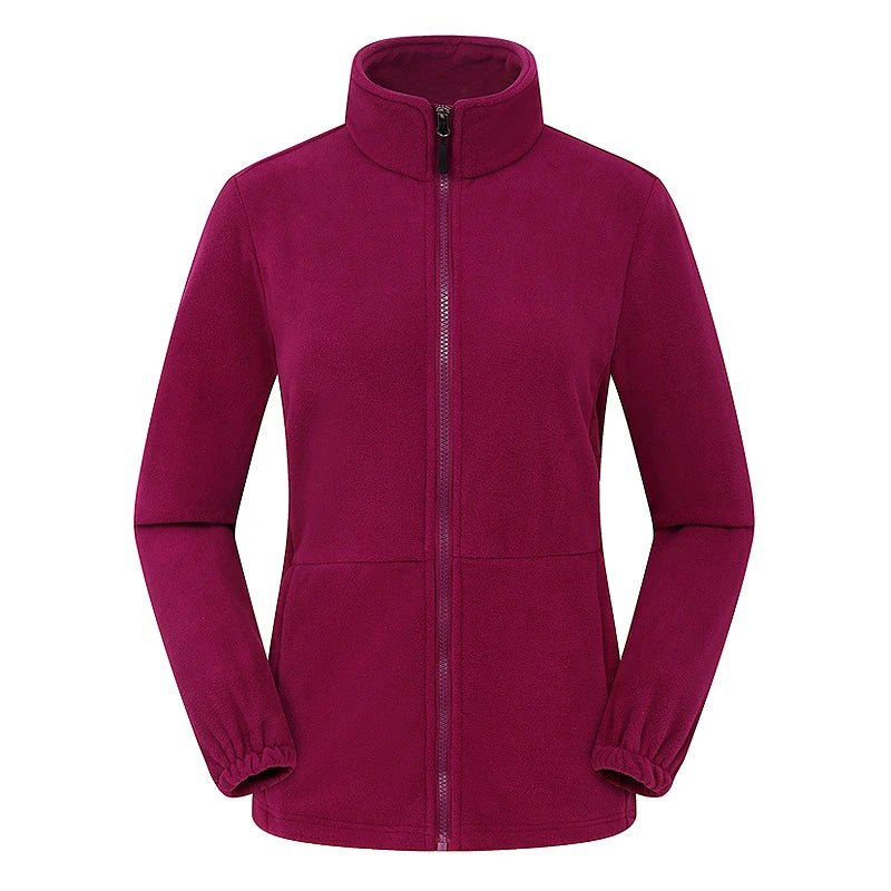 Amélie – Veste en Polaire Vibrante