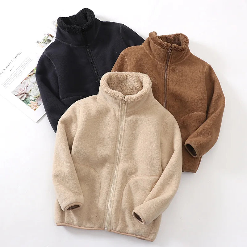 Elise – Veste Quotidienne en Fleece Doux