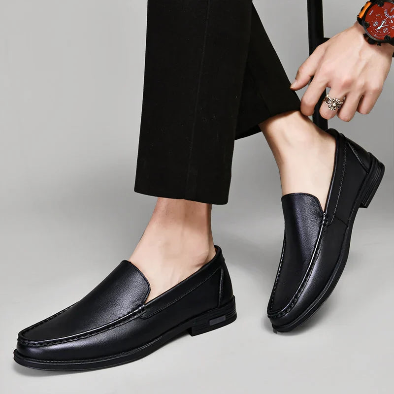 Mocassins en Cuir Véritable Verona