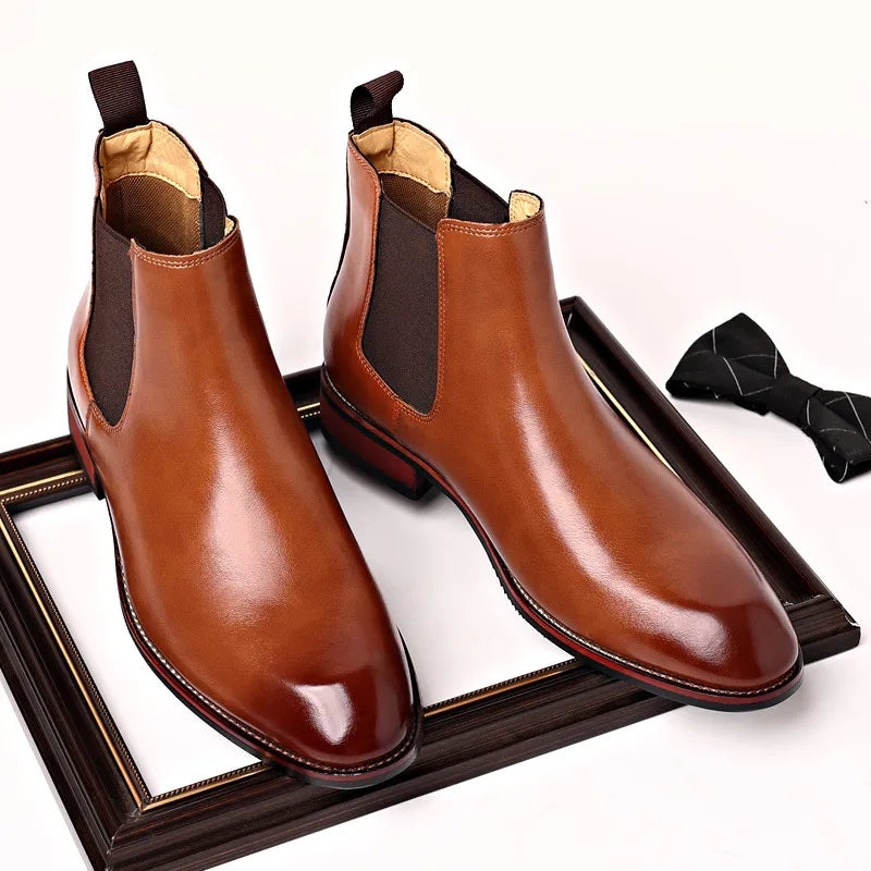 Lorenzi | Bottines Chelsea en Cuir