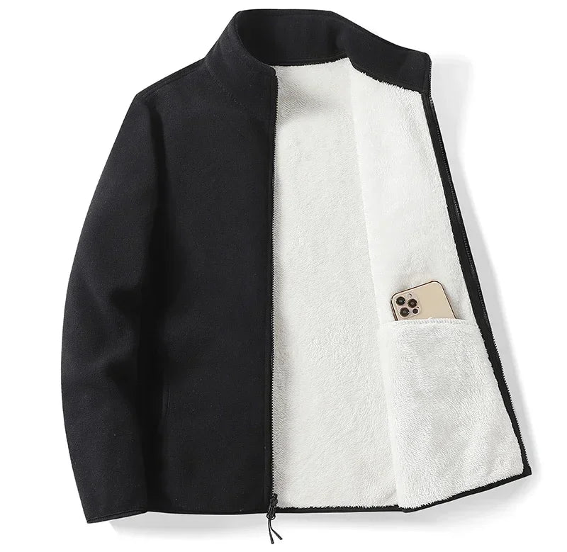 Élise – Veste en Fleece ColorBlock